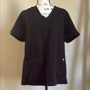 Figs Black Women's Top